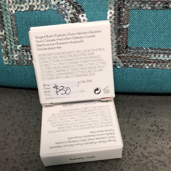 Barely Rose Jane Iredale PurePressed Blush NWT - Picture 3 of 3